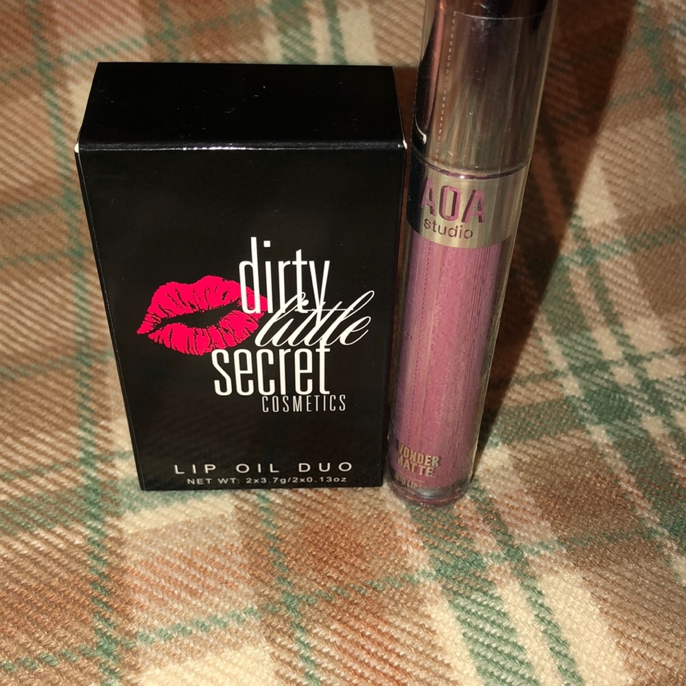 Dirty Little Secrets Lip Oil Duo AOA Lip Gloss